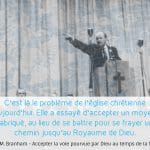 Accepter la voie pourvue par Dieu au temps de la fin