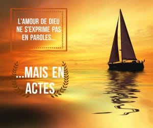 L'amour ne s'exprime pas en paroles ... mais en actes