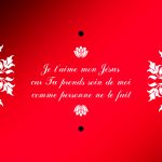 Je t'aime mon Jésus