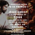 Monsieur Satan, tu es vaincu !